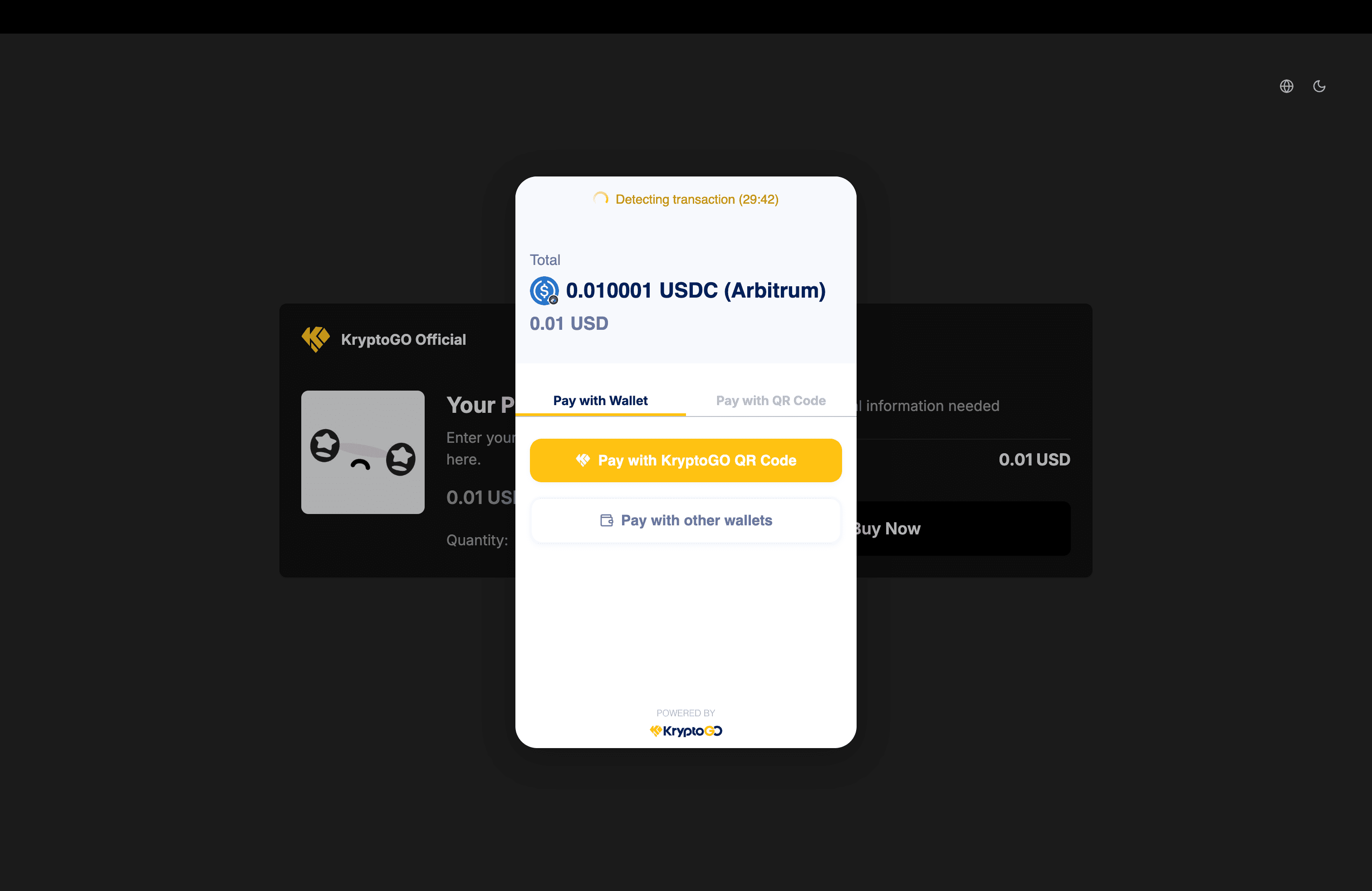 choose a payment method