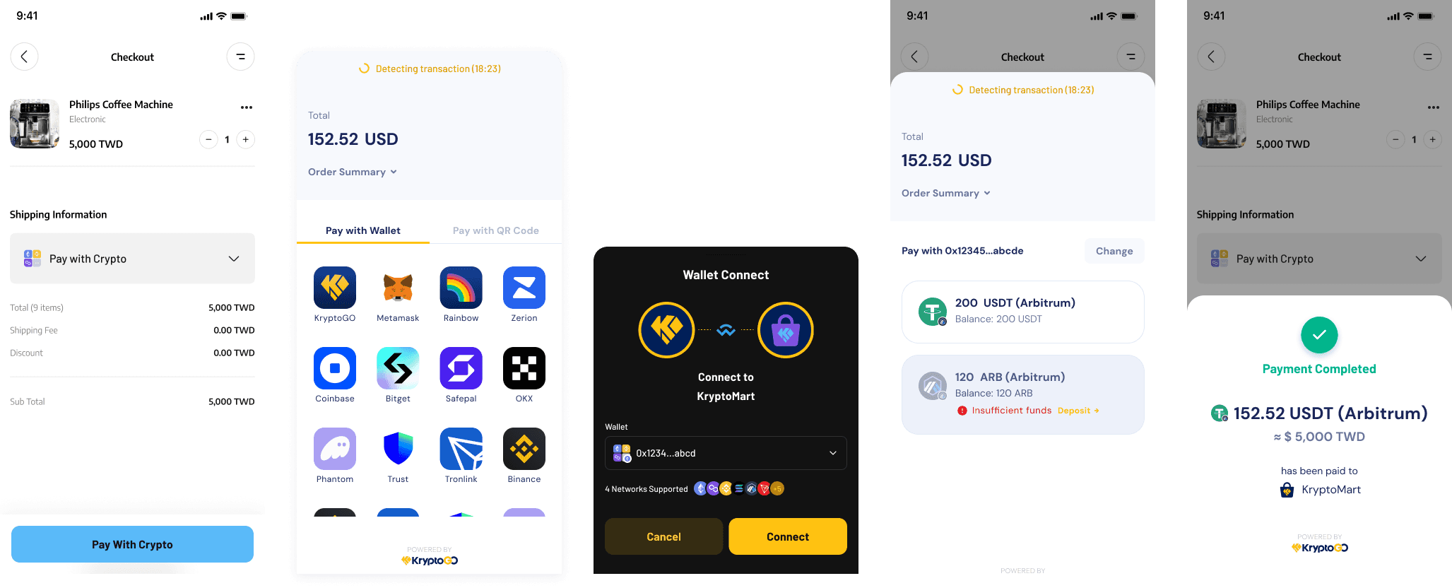 KryptogoKit Demo